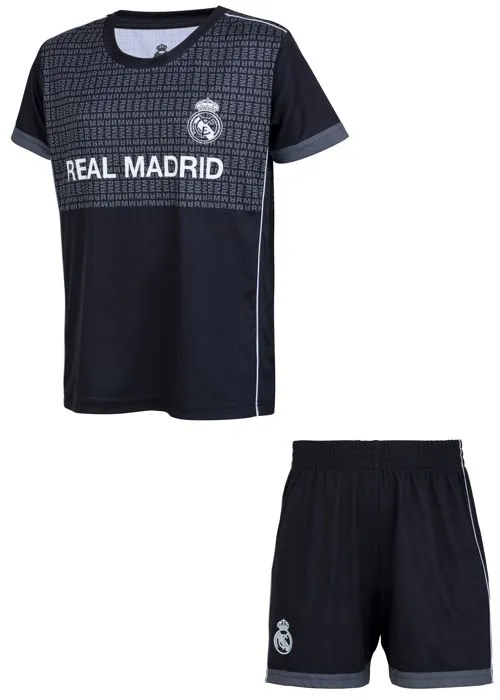Ensemble football Maillot short Real enfant garçon - Collection officielle REAL MADRID-0