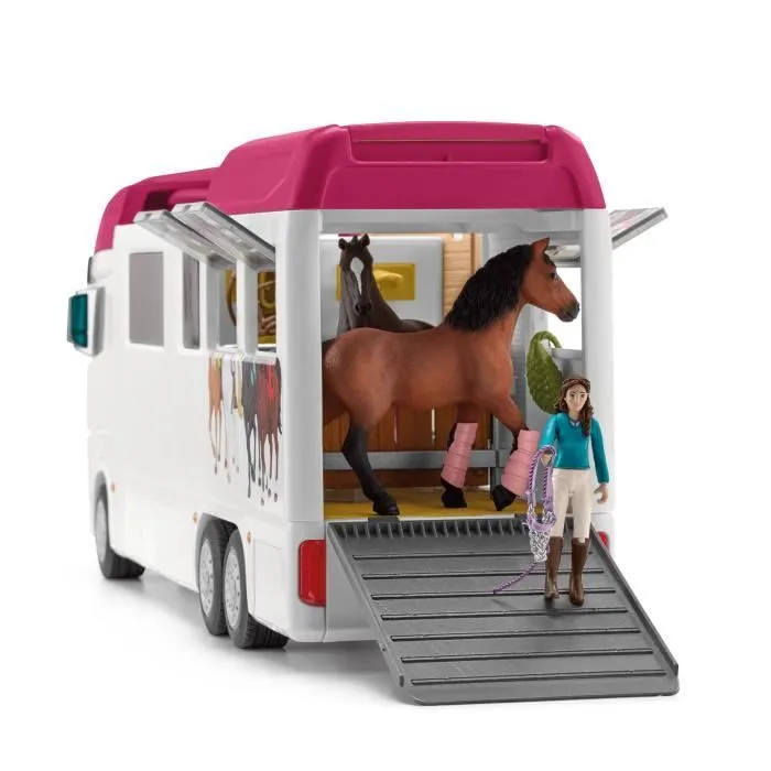 Camping-Car Equestre, schleich 42619 HORSE CLUB - coffret, 227 pièces, dès 5 ans-3