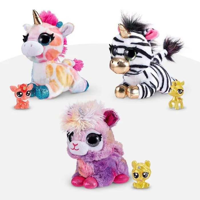 Peluche Zuru - 9613A - Coco Surprise Fantasy A Lot de 3,-1