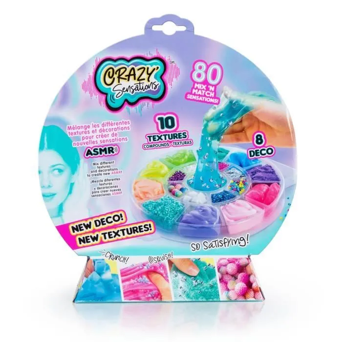 Plateau de Textures Satisfaisantes ASMR - Canal Toys - Crazy Sensations - Slime pour Enfant-7