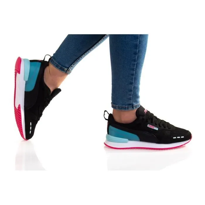 Chaussures PUMA R78 JR Noir - Mixte/Enfant-2