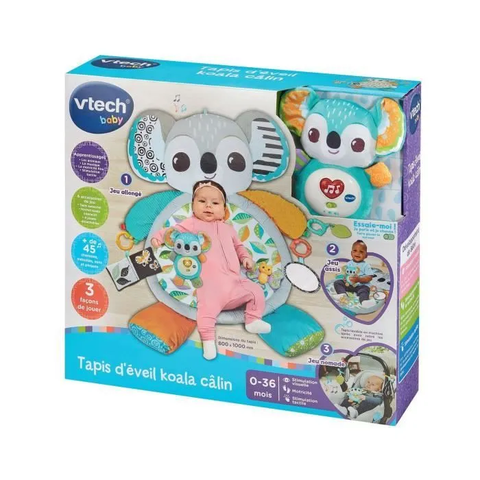VTECH TAPIS D'ÉVEIL KOALA CÂLIN-8
