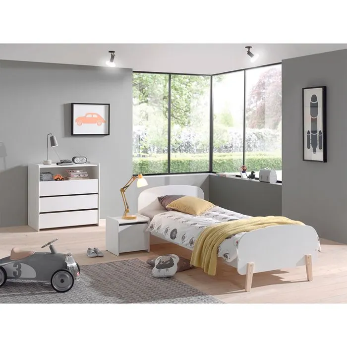 KIDDY Commode 3 tiroirs + Lit-0