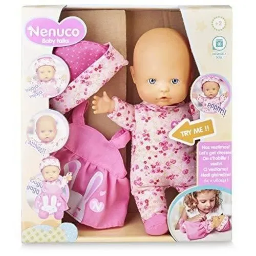 Poupée - NENUCO - 70001 - Poupée avec sons - 25 cm - Développement affectif et émotionnel-0