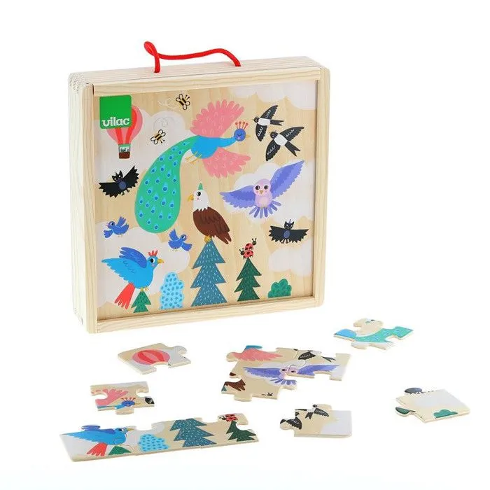 Vilac - 3 puzzles Terre Mer Ciel-5