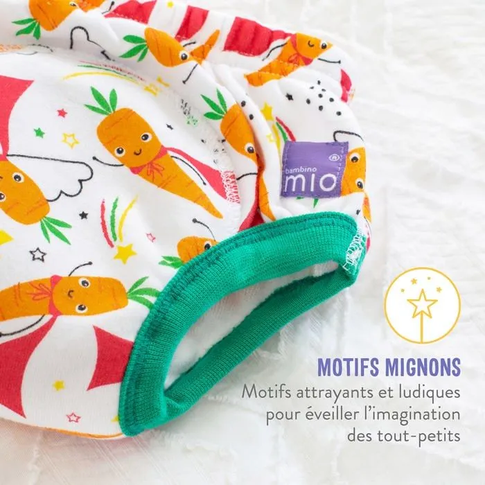 Bambino mio - TP3+ DAY - , Culotte d'apprentissage Lavable, unisexe, pour garcons et filles, grand soleil, 3 ans et +-2