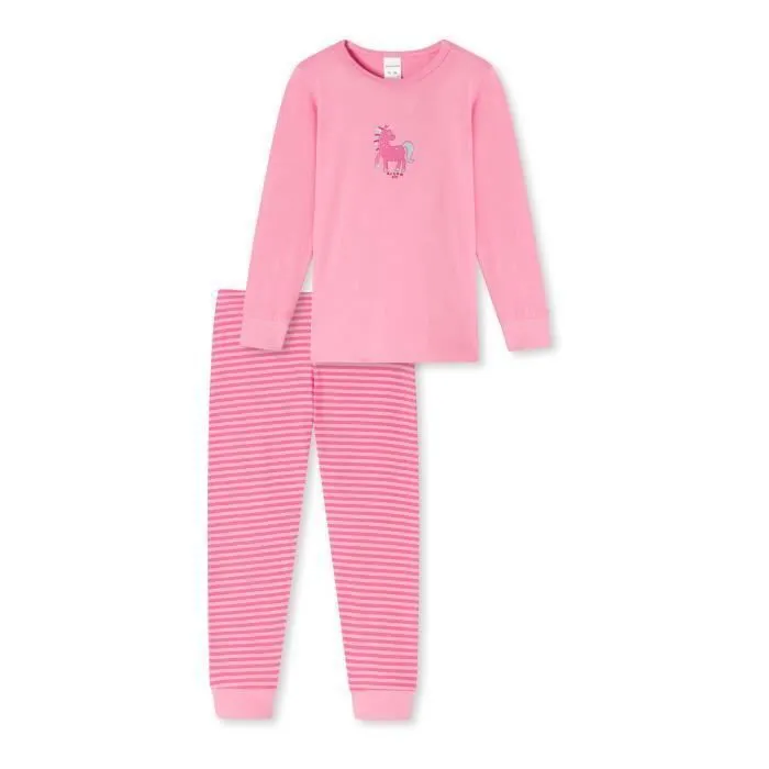 Pyjama long - SCHIESSER - Enfant - Turquoise - Mixte - Confortable et mignon-0