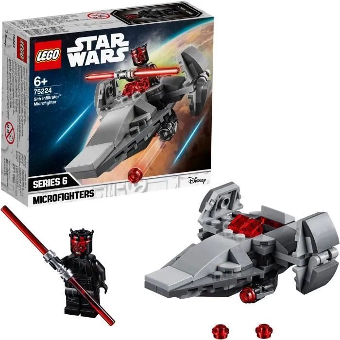 LEGO Star Wars™ 75224 Microvaisseau Sith Infiltrator™ - Jeu de Construction-2
