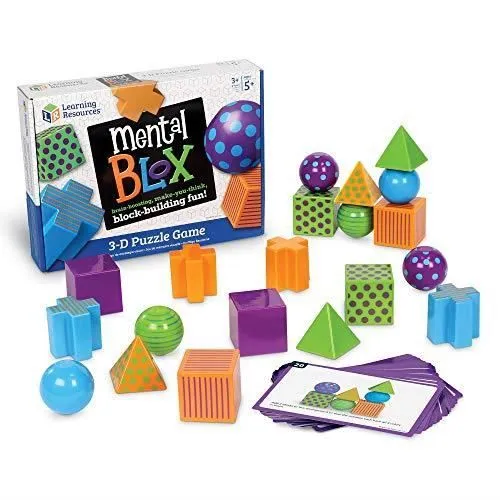 Jeu d'esprit critique Mental Blox - LEARNING RESOURCES - LER9280 - Enfant - Blanc - 5 ans-0