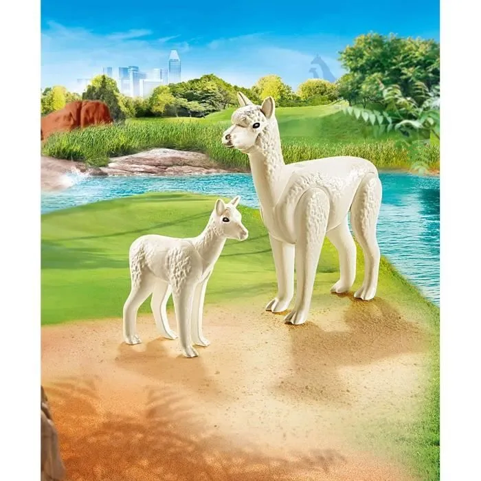 Family Fun - Alpaga et son petit-1