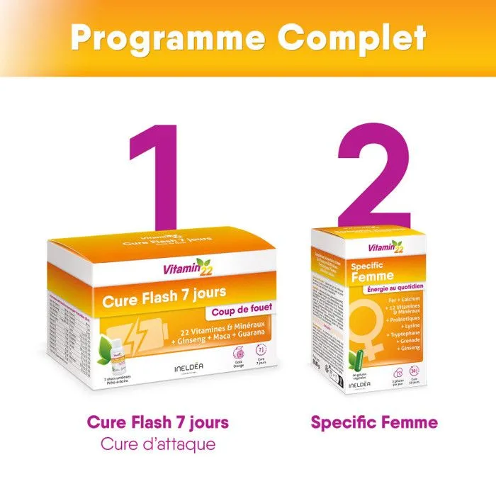 Ineldea Vitamin 22 Specific Femme 60 gélules-4