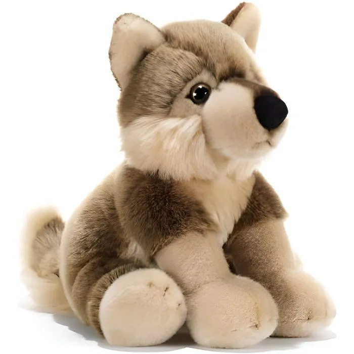 Peluche - Plush & Company - Petit Loup - 23 cm - Noir - Mixte-0