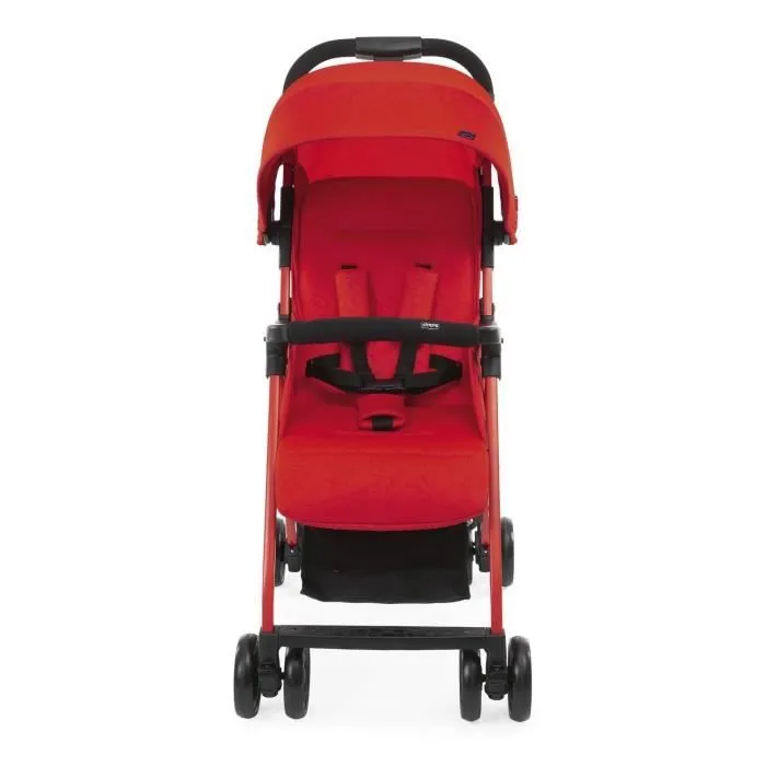 Poussette citadine CHICCO Ohlala 3 - Rouge Passion - Dossier inclinable - Arceau de sécurité-1