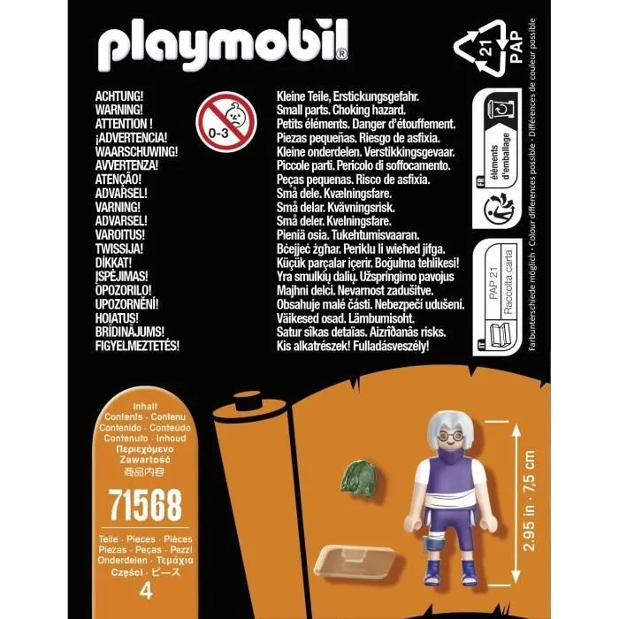 PLAYMOBIL Figurine Kabuto 71568, Naruto Shippuden, Dès 5 ans-4