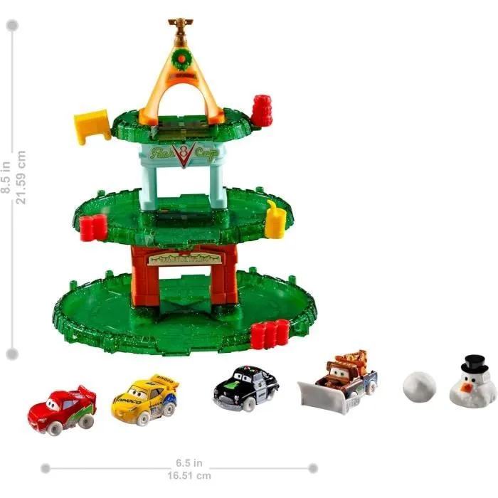 Calendrier de l'Avent Mini Racers Disney Pixar Cars HXT34-3