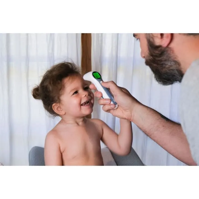 BÉABA - Thermomètre Digital Sans Contact Infrarouge - Mesure Frontale - Auriculaire - Ambiante - Alerte Fièvre - Thermospeed-2