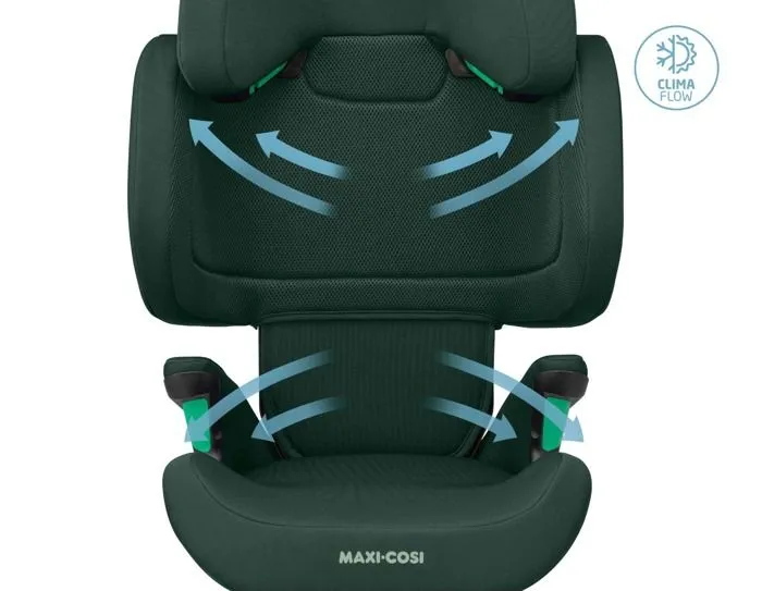 MAXI-COSI Siège Auto Rodifix R I-Size, Groupe 2/3, Inclinable, Isofix, Authentic Green-3