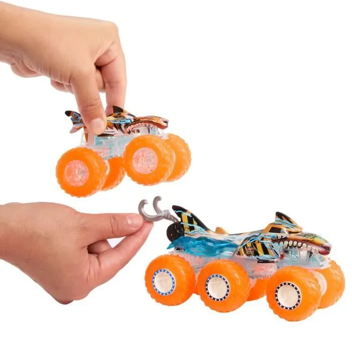 Hot Wheels-Gros Camion Monster Trucks Power Smashers-Coffret HYJ29-4