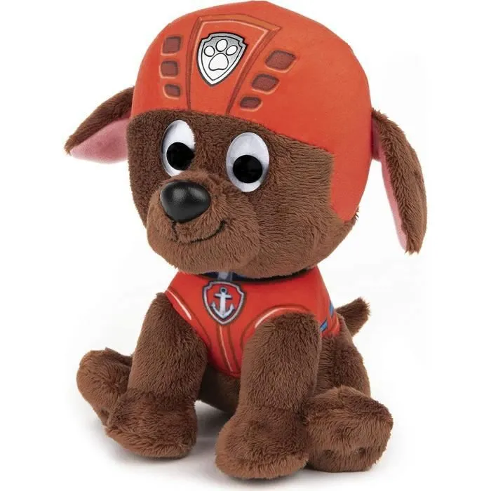 PAT PATROUILLE - PELUCHE 15 CM ZUMA Paw Patrol Gund - 6058443 - peluche douce et lavable dès 12 mois-3