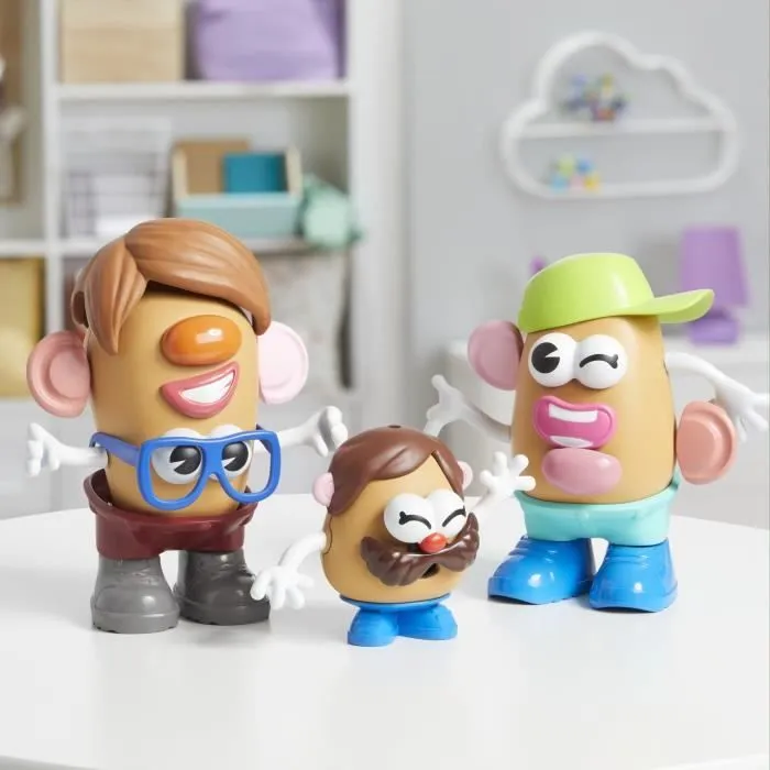 Potato Head coffret La famille Patate avec 44 pièces, jouets préscolaires créatifs pour tout-petits, pour filles et garçons, à parti-5