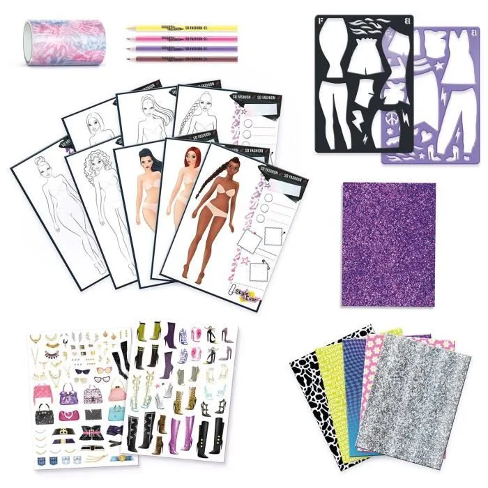 Style For Ever - Fashion Designer - Kit de mode - OFG 284 - Canal Toys-2