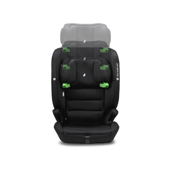 OSANN - Siège auto enfant Flux Isofix eXT i-Size Top-Tether - 76-150cm - 15 mois/12 ans - Groupe 2/3 - Noir  Noir - 76-150 cm-5