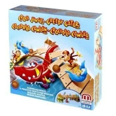 Jeu de plateau - MATTEL - Croco Jungle - Mixte - A partir de 5 ans-0