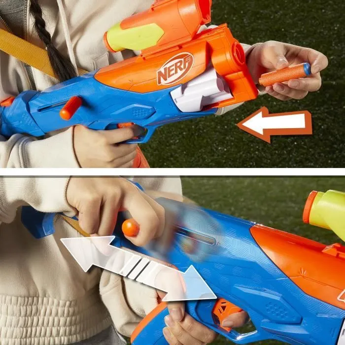 Nerf N Series Gear Up Pack, 3 Blasters, 18 fléchettes Nerf N1 compatibles Uniquement avec Les Blasters Nerf N Series-4