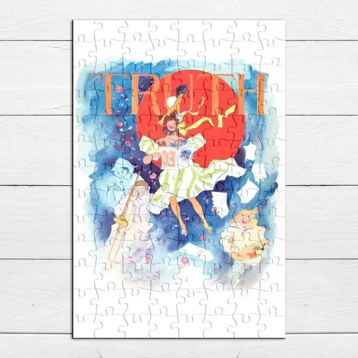 Puzzle Classique - FABULOUS - Truth Vérité Affiche Aquarelle - 100 Pièces - Mixte - Adulte-3