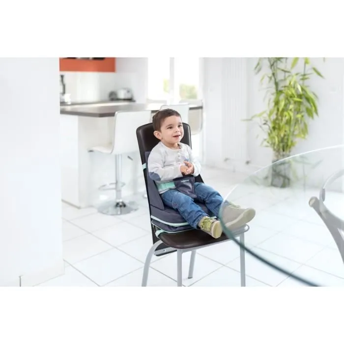 BABYMOOV Up&Go Réhausseur de Chaise Bébé Nomade Réglable en Hauteur, 6 - 36 mois-1