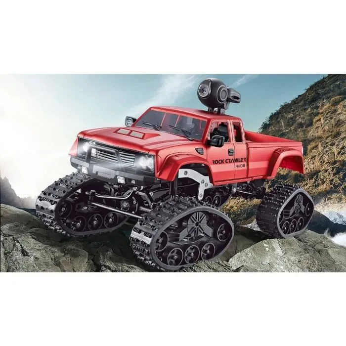Voiture RC Amewi Pickup Truck FPV brushed 1:16 4WD - Rouge - Jouet RC-2