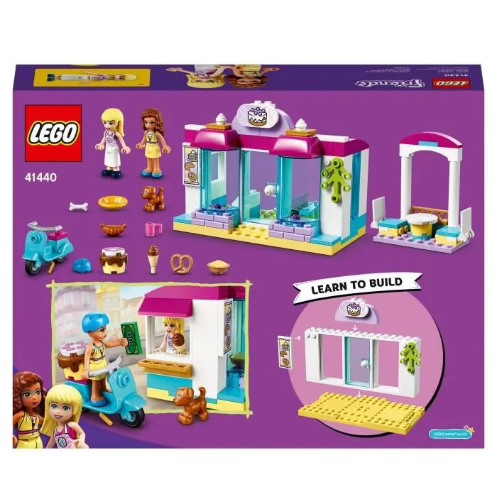 LEGO® 4+ Friends 41440 La Boulangerie de Heartlake City Set de Jeu avec Les Minidolls Stéphanie et Olivia-4