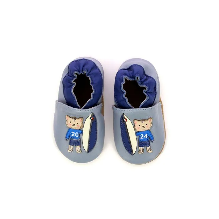 ROBEEZ Chaussons Surfing Boy Bleu-1