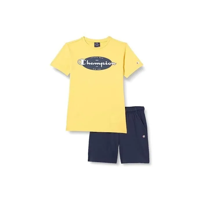 Ensemble Champion YS043 Enfants - Jaune - T:XL - Multicolore-0