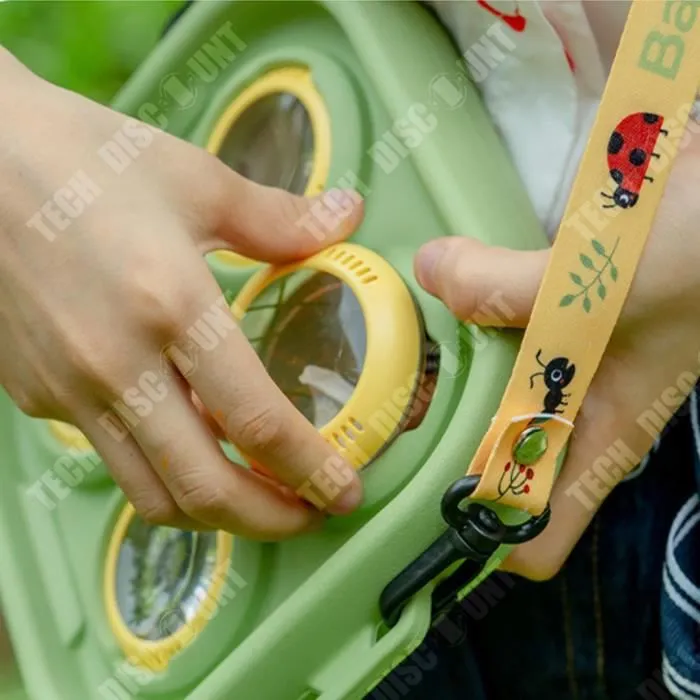 Jouets d'exploration de la nature - TD - Loupe kaléidoscope - Pour enfants 4-6 ans - Extérieur - Mixte-2