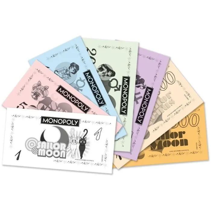 MONOPOLY - SAILOR MOON - Jeu de plateau-3