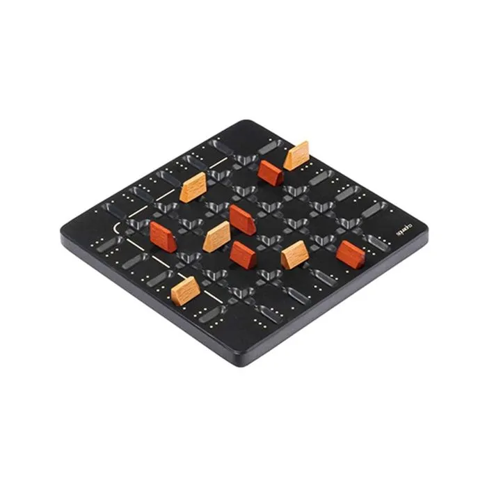 Jeu de société - GIGAMIC - Squadro mini - 2 joueurs - 8 ans et plus - Bleu-2