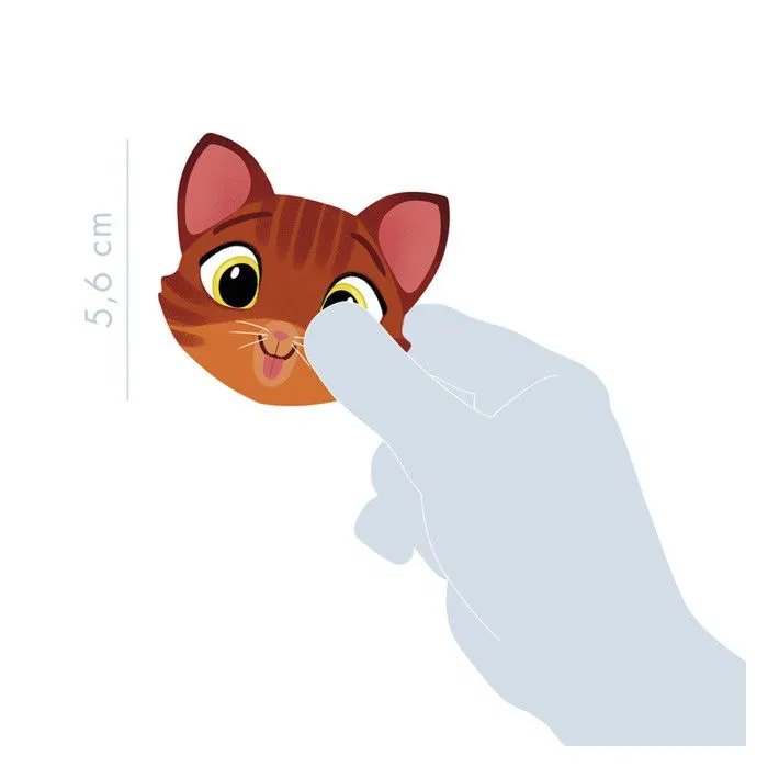 Mémo Memory - Chats et expressions-3