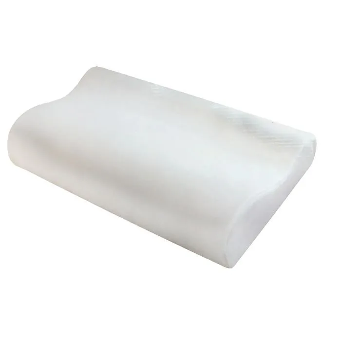 Oreiller à Mémoire de Forme - Ergonomique - 48x29x9 cm - Mousse à mémoire - Housse lavable-0