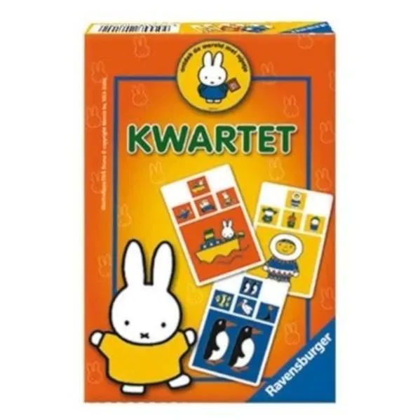 Dick Bruna jeu de quatuor Miffy découvre le monde-0