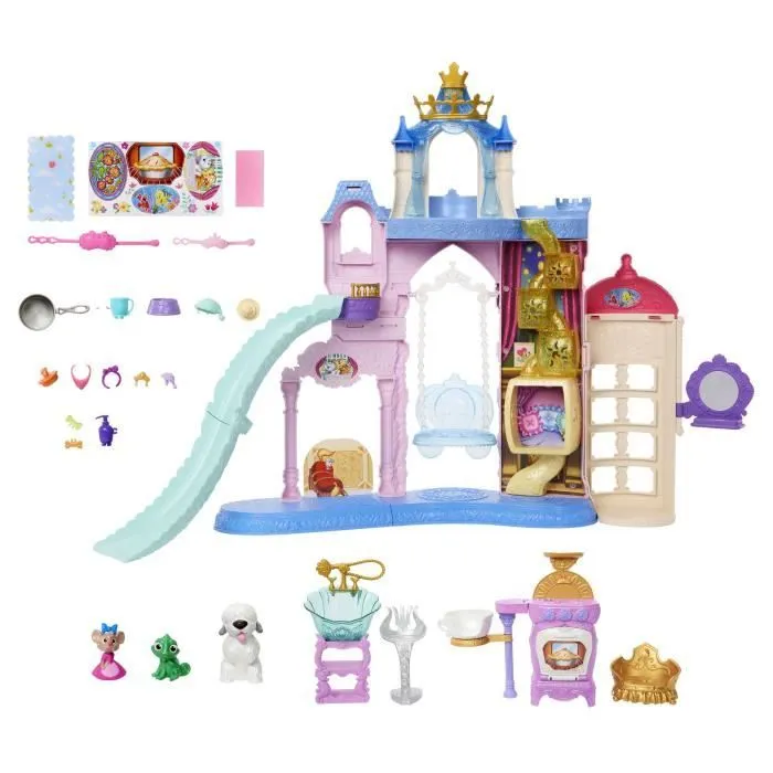 Disney Princess - Coffret Le Palais des Animaux - 7 espaces de jeu - Disney Princess - JBF96-1