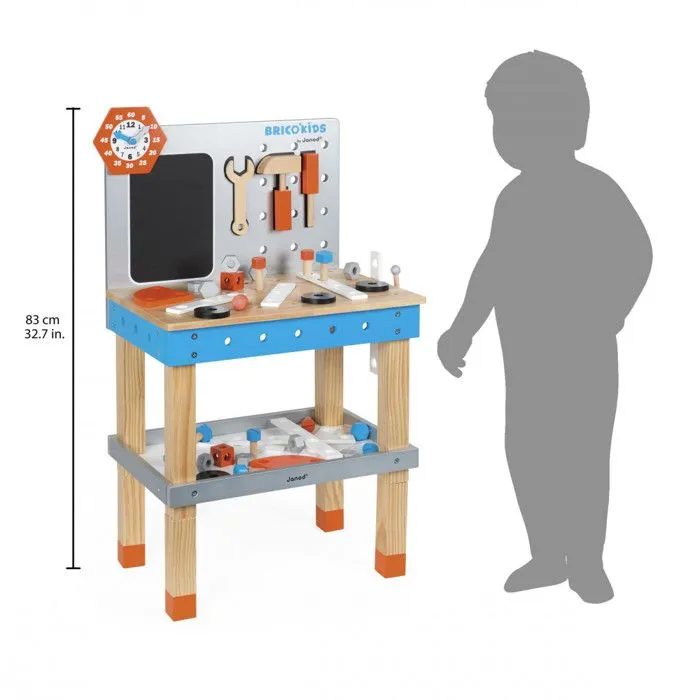 Janod - Etabli Magnétique Géant Brico'Kids - JURATOYS-5