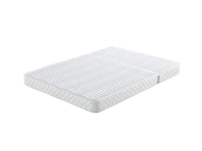 Matelas Très Ferme Pour BZ 140x190 x 10 cm + Oreiller Visco - Dim Assise 60 cm - Déhoussable Housse Lavable - 5 zones de Confort-3