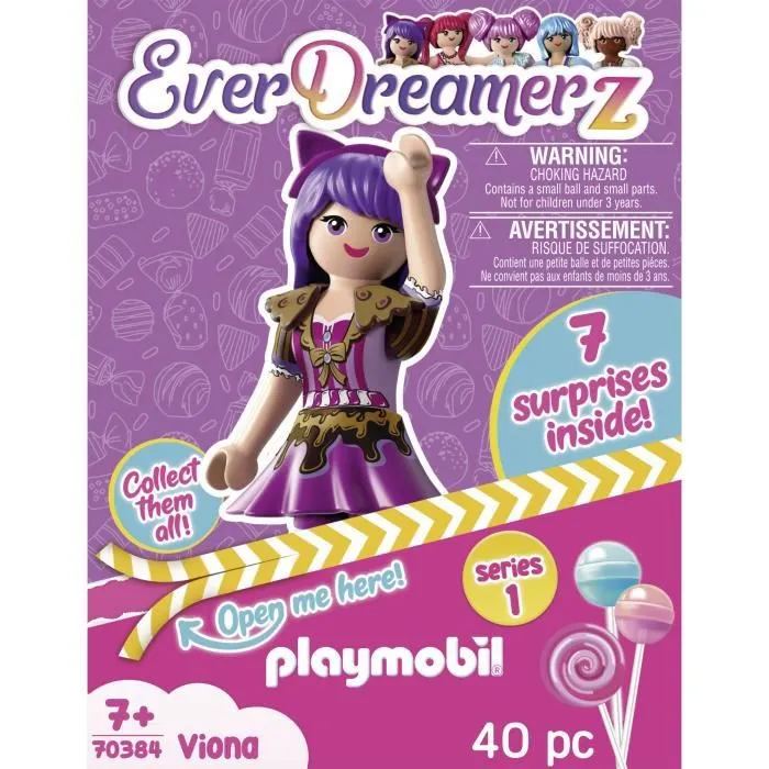 PLAYMOBIL - Everdreamerz - Viona - Figurine avec accessoires pour enfant de 7 ans et plus-2