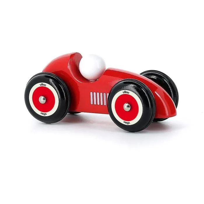 Vilac - Cabriolet XL bois rouge-1