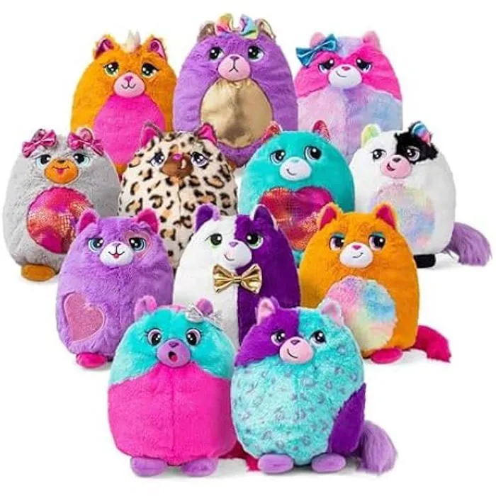 Jouet en peluche - BIZAK - Mimimiau 64120001 - 12 Chats différents - Expérience unboxing-1