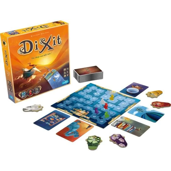 Libellud | Dixit | Jeu de société | À partir de 8 ans | 3 à 6 joueurs | 30 minutes-0