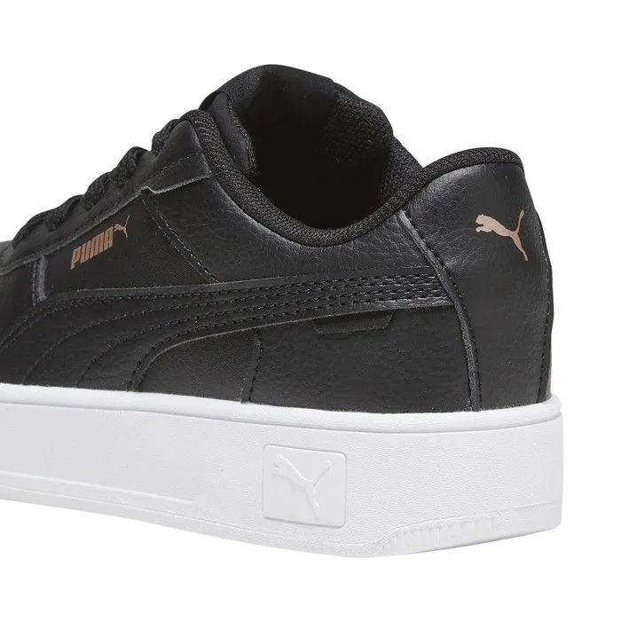 Baskets fille Puma Carina Street PS - noir/noir/or rose-3