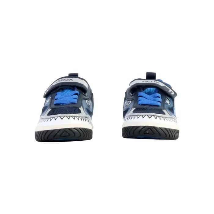Basket  à Scratch Geox Inek - Navy/Bleu clair-3