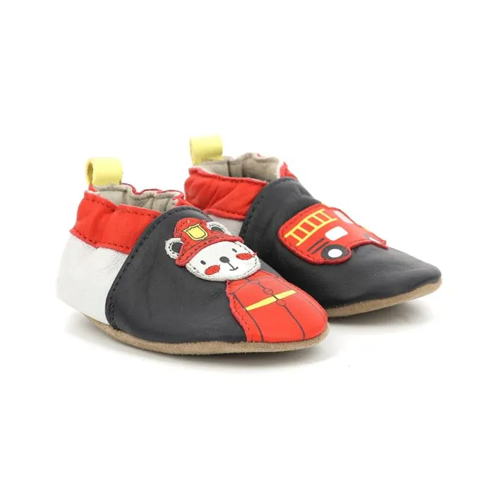 ROBEEZ Chaussons Fireman marine-1